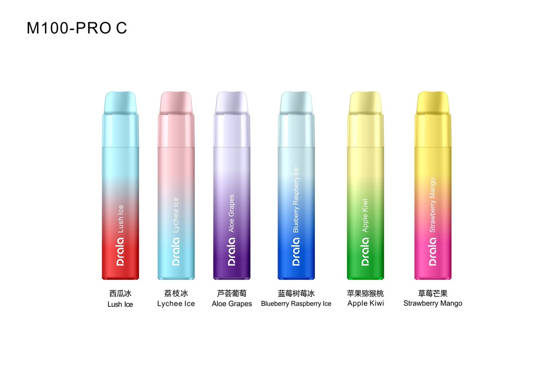 850mAh 1500puffs Disposable Vape Pod Device Vaporizer Metal
