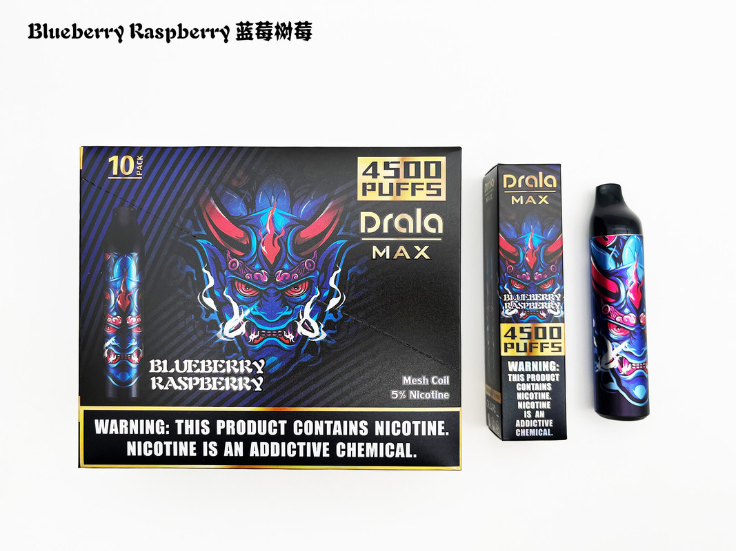 700mAh Cotton Disposable Electronic Vape Pen 4500 Puffs E Liquid Vape Device Vaporizer