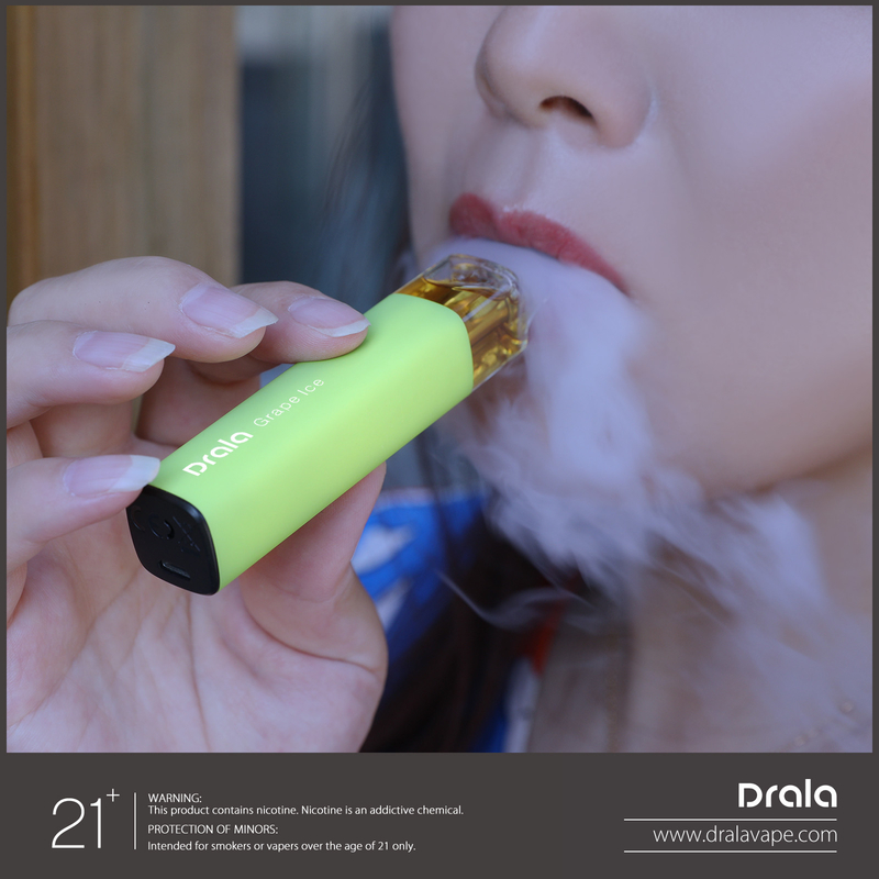 Grape Ice Disposable Vape Pod Device 3000 Puffs Small Nicotine Vape Pen 5% Nicotine